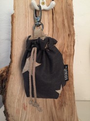 Leckerliebeutel | Stern | Grau 