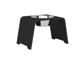 dogBar® |  SINGLE   | Eiche Dunkel | Edelstahl | ML 