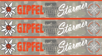 SALTYDOG ® GIPFELSTÜRMER  |  EDELWEIß  | Orange
            