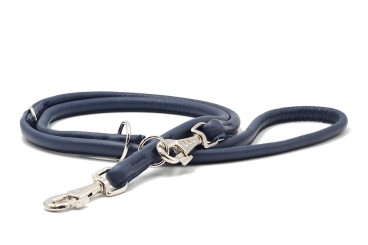 Hundeleine | Rundgenäht | Navy 