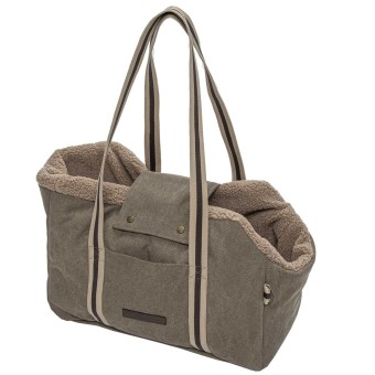 Hundetasche | Lucca | Canvas Sand 