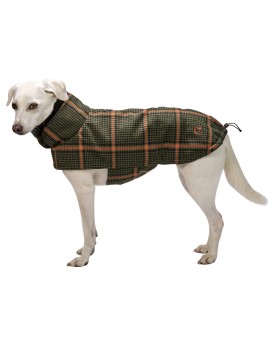 Hundemantel Brooklyn Flanel Tartan Green 