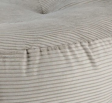 HUSSE für COSYBED |  POUF  |  CORD |  LIGHT TAUPE | 