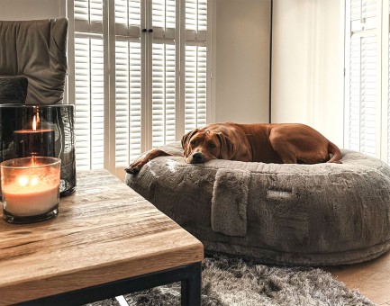 COSYBED  Air | Fake Fur | HERMELIN 22  |  Taupe 