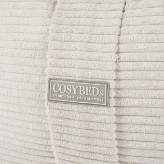 HUSSE für COSYBED |  POUF  |  CORD |  VANILLA 
