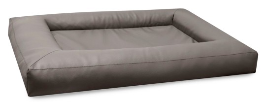 FLAT LOUNGER | VISCO | ARTLEDER |  TAUPE 100 x 80