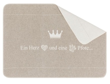 Hundedecke | Ein Herz und eine Pfote 