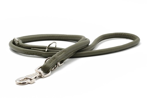 Hundeleine | Rundgenäht | Olive 