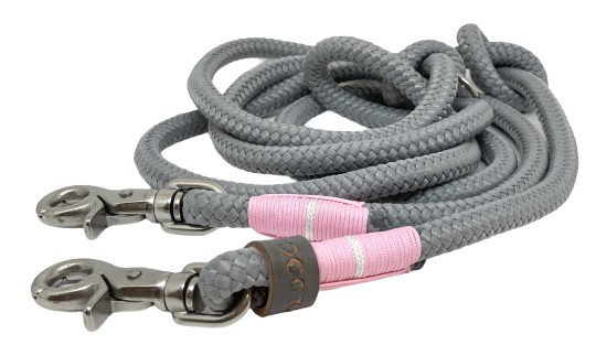 SALTYDOG | Tauleine BASIC  |  Tau GRAU | Pink / White 