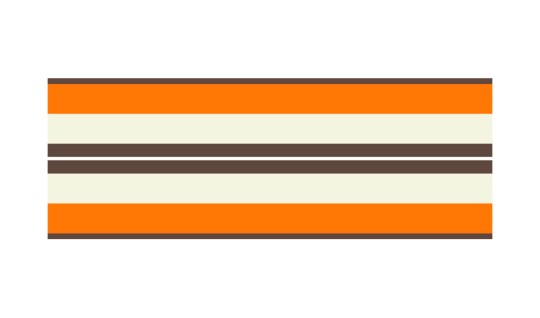 SALTYDOG ® Stripes | Vanilla/Orange/Choco 