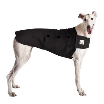 Tummy Warmer | GREYHOUND Galgo| Schwarz XL