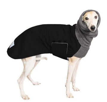 Windhundmantel | Winter | Whippet | Winter | Schwarz 