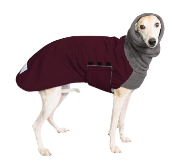 Windhundmantel | Winter | Whippet | Winter | Burgunder M