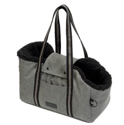 Hundetasche | Lucca | Canvas Basalt 
