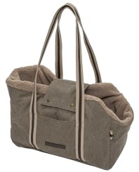 Hundetasche | Lucca | Canvas Sand 