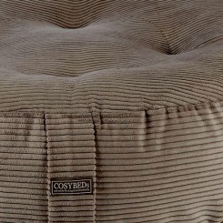 Wechselbezug POUF | CORD  |  TAUPE 