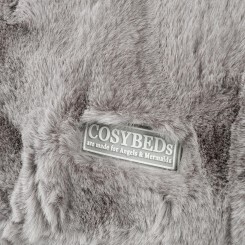 Wechselbezug  | Fake Fur | HERMELIN 22 |  WARM GRAY 