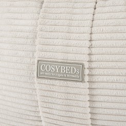 HUSSE für COSYBED |  POUF  |  CORD |  VANILLA 