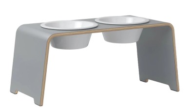 dogBar® | Classic  | GRAU | Porzellan | M-LARGE 