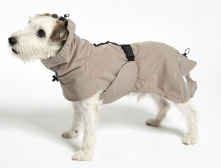 Regenmantel | Valtentina | Sand 