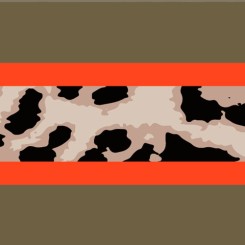 SALTYDOG ®  |  OLIVE  ORANGE  LEOPARD
            