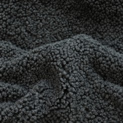 WECHSELBEZUG | POUF | POODLE  |  ANTHRAZIT 