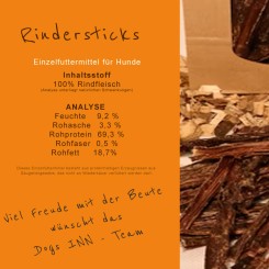 Rindersticks 500 gr. 