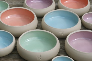 Hundenapf Keramik | Himmelblau 