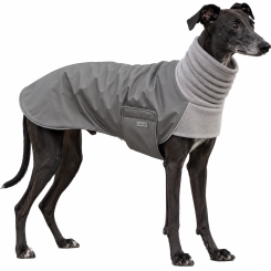 Windhundmantel | Winter | Whippet | DUNKELGRAU-STONE 