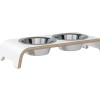 dogBar® | Classic  | Weiss | Edelstahl | L