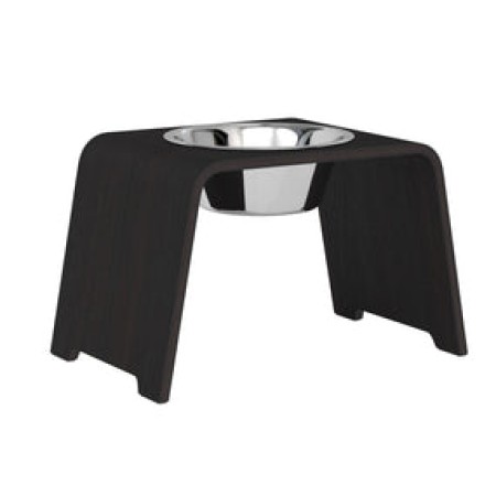 dogBar® |  SINGLE   | Eiche Dunkel | Edelstahl | ML