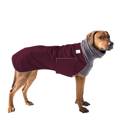 Hundemantel | Rhodesian Ridgeback | BURGUNDY