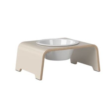 dogBar® |  SINGLE   | Cashmere grey | Porzellan | S