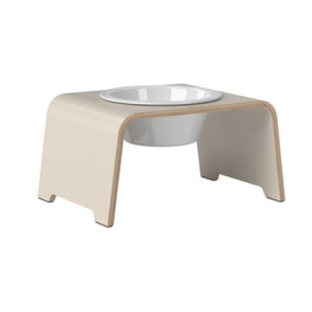dogBar® |  SINGLE   | Cashmere grey | Porzellan | M