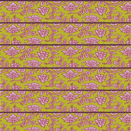 SALTYDOG ® Roses | Floral |  Lime/Wine