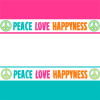 SALTYDOG ® PEACE LOVE HAPPYNESS  |  Pink