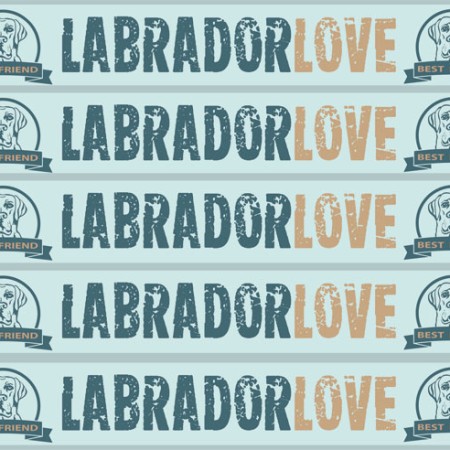 SALTYDOG ® LABRADORLOVE | English Blue/Gold