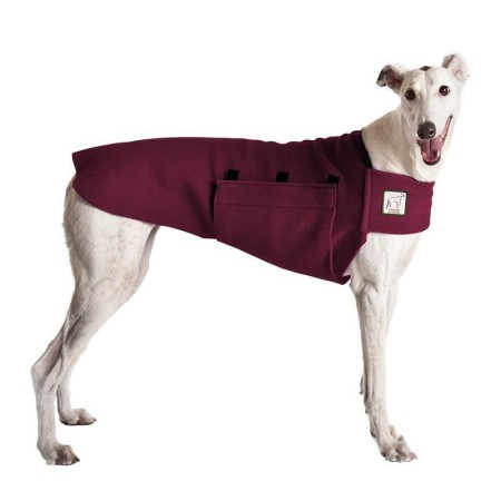 Tummy Warmer | GREYHOUND Galgo| Burgunder