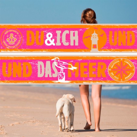 SALTYDOG ® DU ICH & DAS MEER | PINK-ORANGE