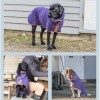 Hundebademantel | Purple