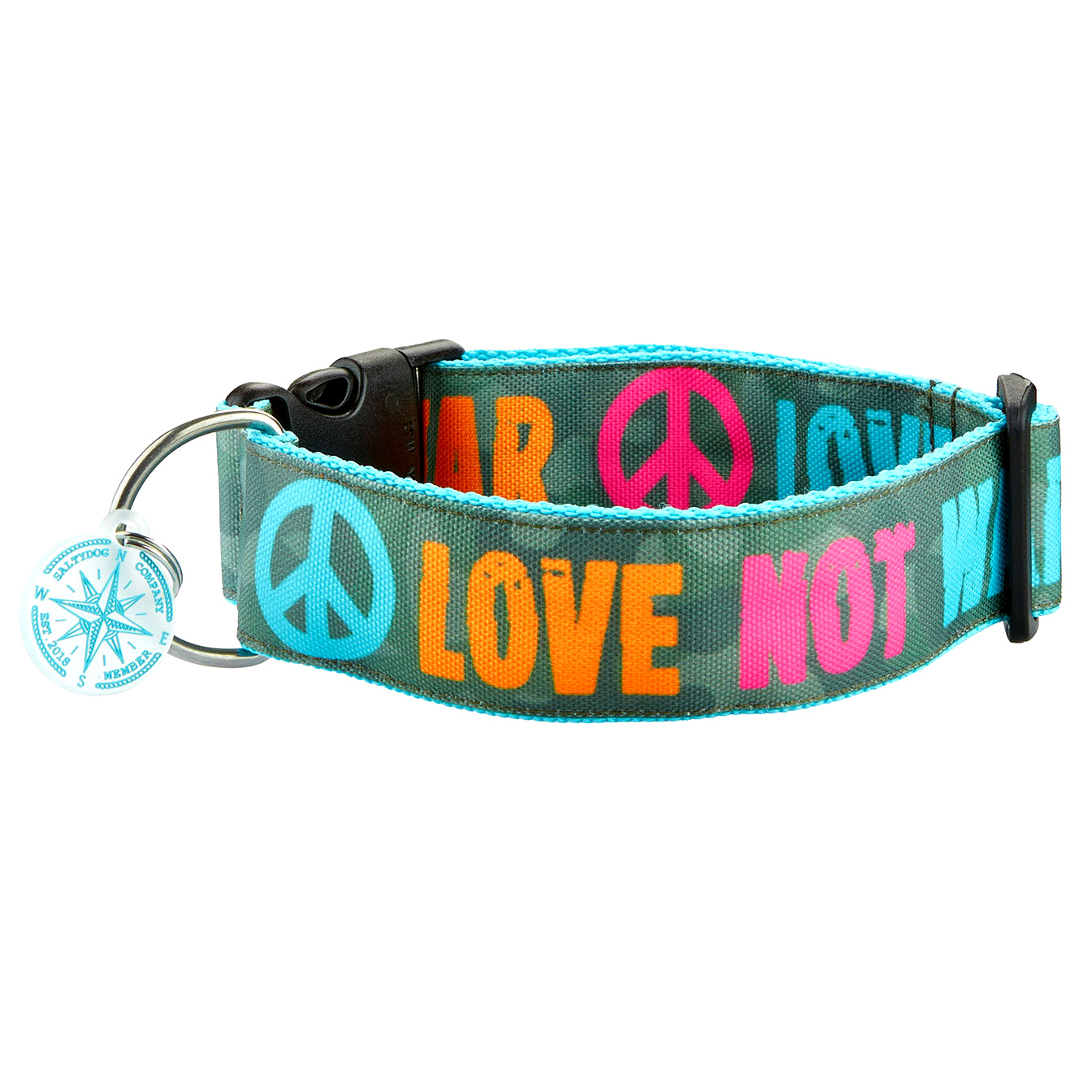 Dogs Inn - Manufaktur | SALTYDOG  LOVE NOT WAR | Trkis | Dogs Inn -  Manufaktur