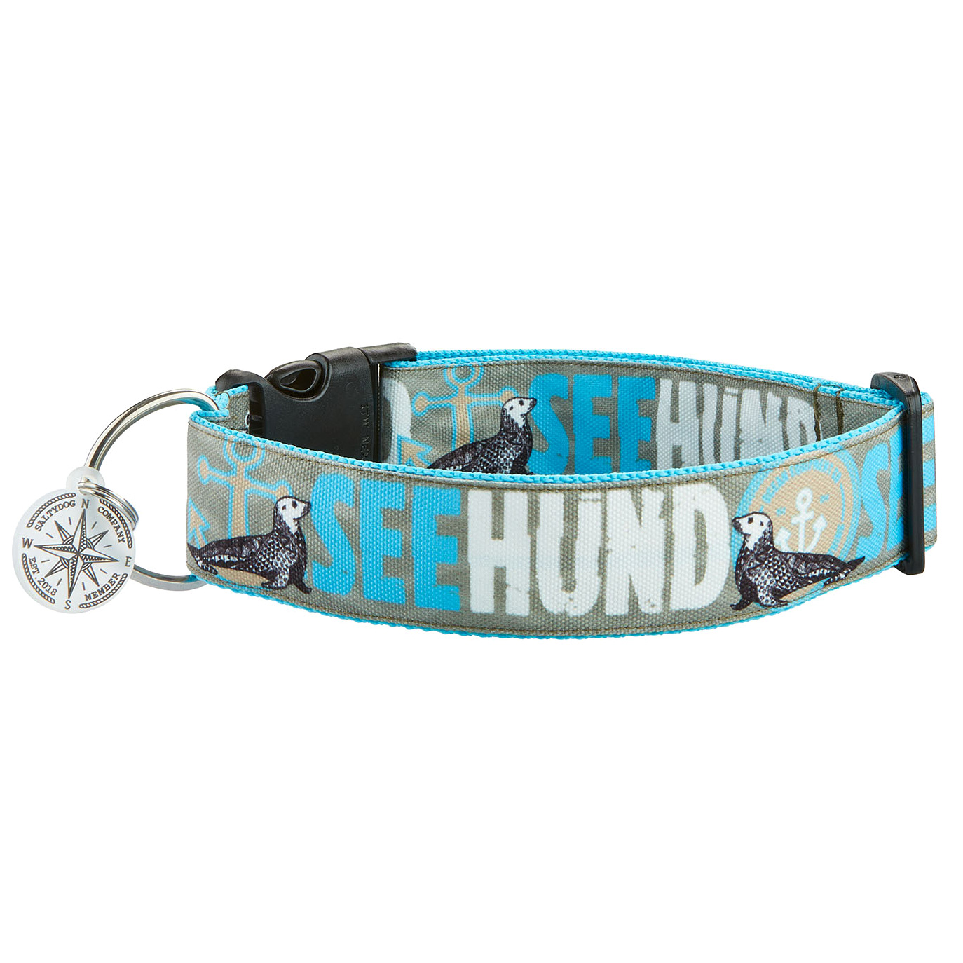 Dogs Inn - Manufaktur | SALTYDOG  SEEHUND | WAVE | Khaki/Trkis | Dogs  Inn - Manufaktur
